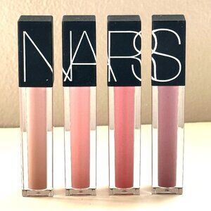 NARS Velvet Lip Glide Lipgloss 4 Shade Set NEW